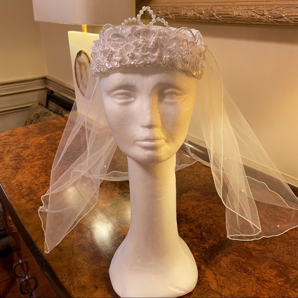 MORI LEE BALL GOWN SATIN WEDDING DRESS SIZE 6 - Picture 14 of 14